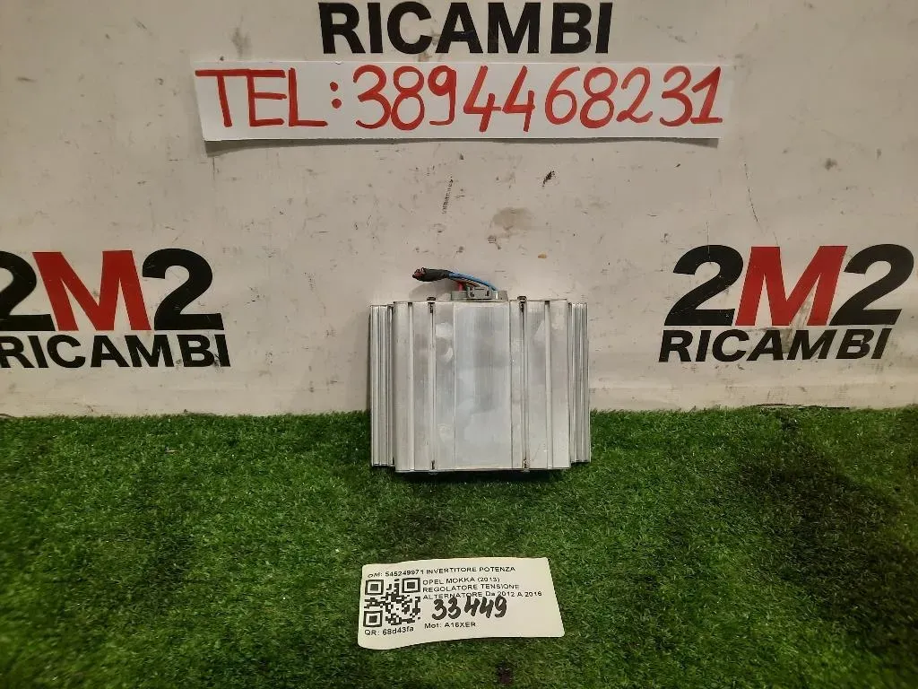 Regolatore Tensione Alternatore 545249971 INVERTITORE POTENZA Opel Mokka 2013