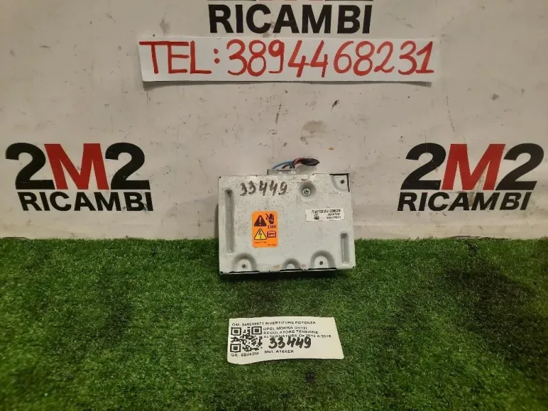 Regolatore Tensione Alternatore 545249971 INVERTITORE POTENZA Opel Mokka 2013