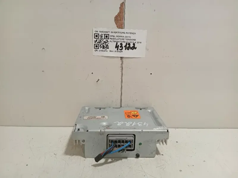 Regolatore Tensione Alternatore 545249971 INVERTITORE POTENZA Opel Mokka 2013