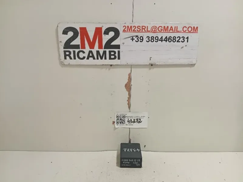 RELE DI Controllo 0025451205 Mercedes Classe E W124 1985