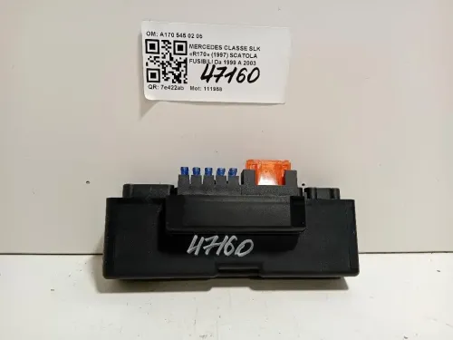 RELE DI Controllo A170 545 02 05 Mercedes Classe SLK R170 1997