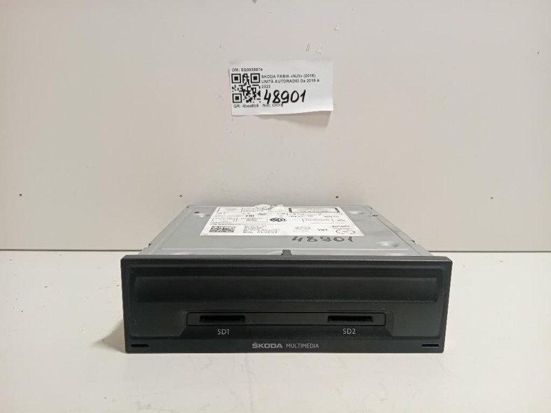 Unità Autoradio 5Q0035874 Skoda Fabia NJ3 2018