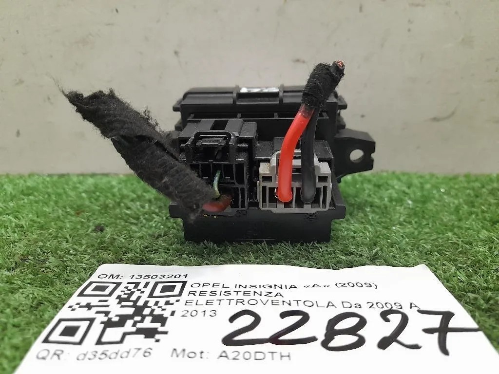 Resistenza Elettroventola 13503201 Opel Insignia A 2009