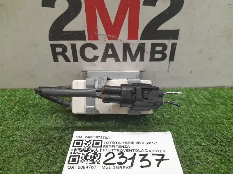 Resistenza Elettroventola 2468107970A Toyota Yaris IV 2017