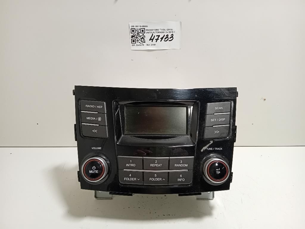 Unità Autoradio 89110-35000 Ssangyong Tivoli 2015