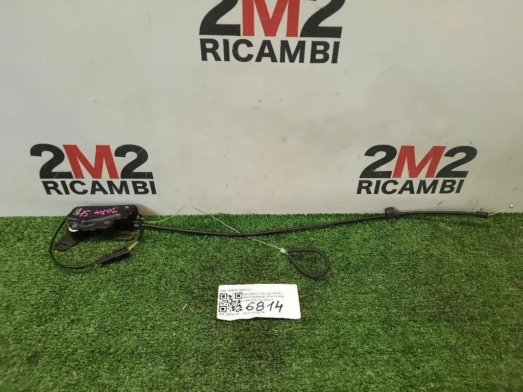 Meccanismo Chiusura Capote 9651004680 SX Peugeot 307 CC 2001