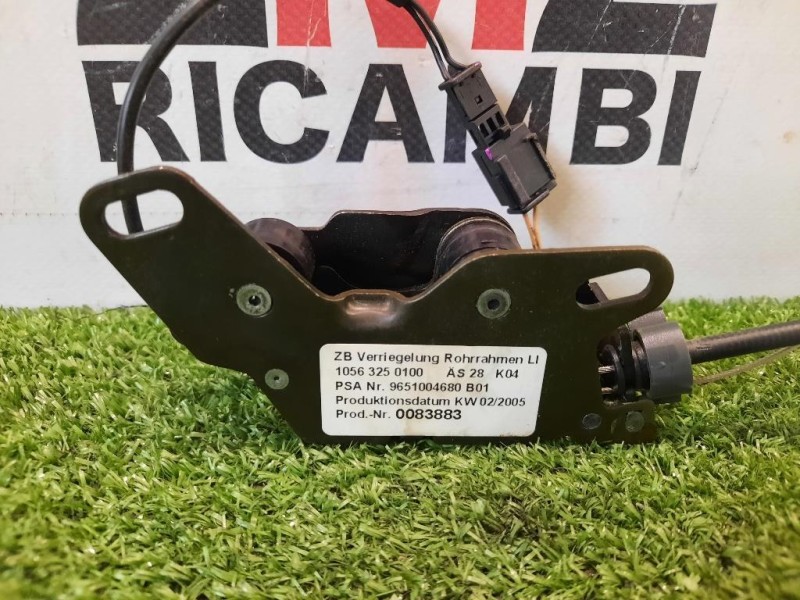 Meccanismo Chiusura Capote 9651004680 SX Peugeot 307 CC 2001