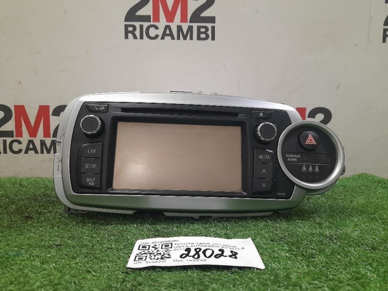 Unità Autoradio 861400D060 Toyota Yaris IV 2012
