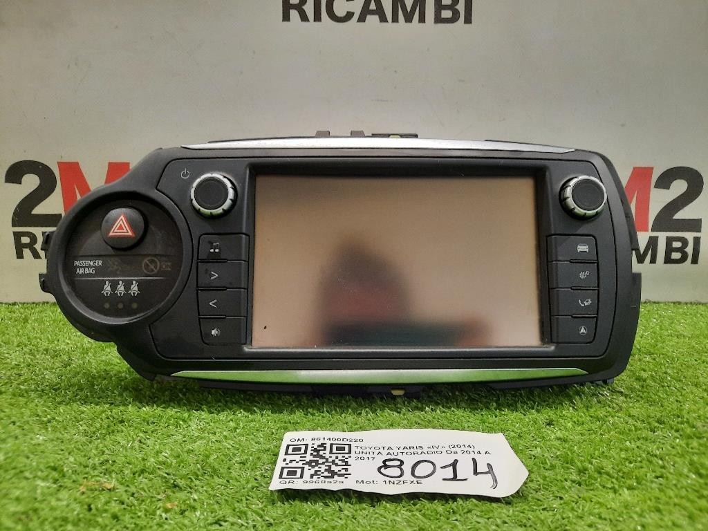 Unità Autoradio 861400D220 Toyota Yaris IV 2014