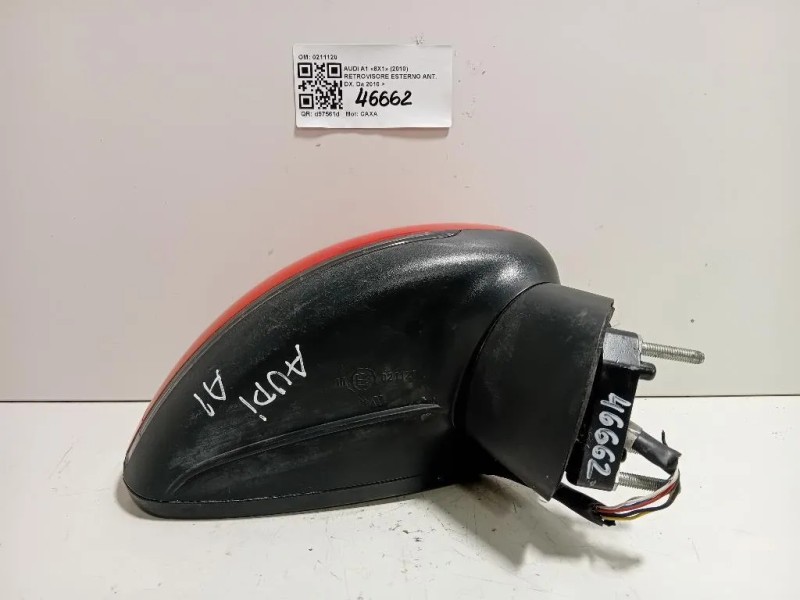 Retrovisore Esterno ANT DX 7 FILI SPECCHIO VETRO SPECCHIETTO Audi A1 8X1 2010