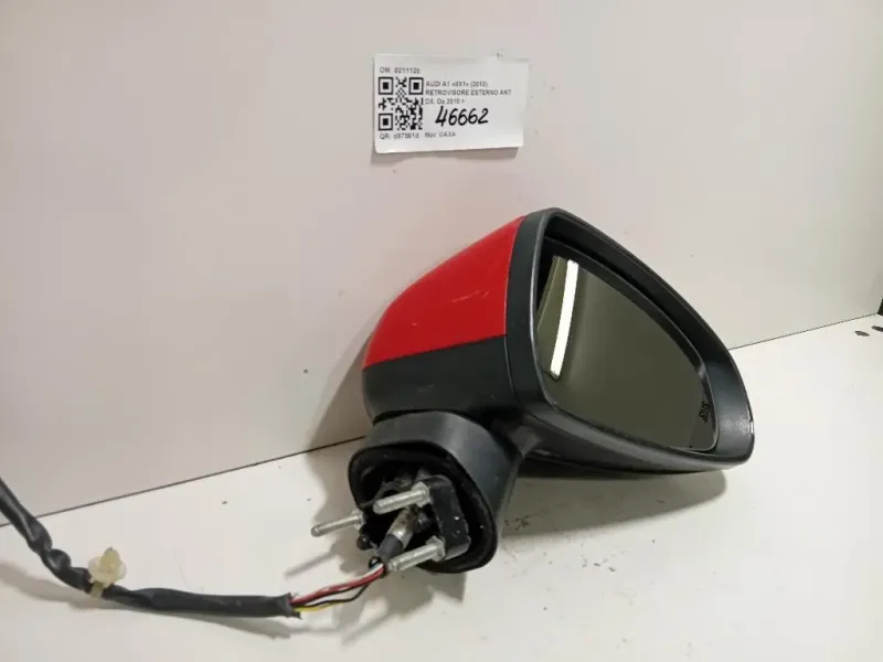 Retrovisore Esterno ANT DX 7 FILI SPECCHIO VETRO SPECCHIETTO Audi A1 8X1 2010