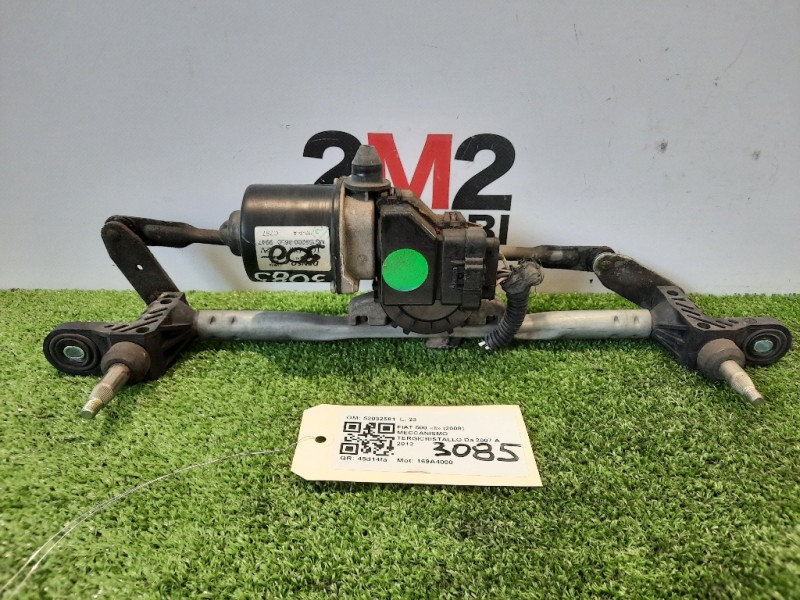 Meccanismo Tergicristallo 52032581 Fiat 500 II 2008