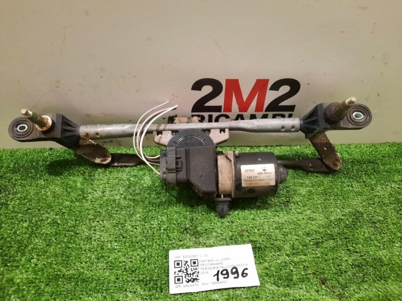 Meccanismo Tergicristallo MS159200-8650 Fiat 500 II 2008