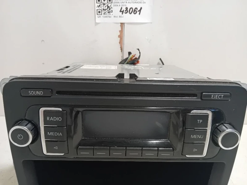 Unità Autoradio 5K0035156A Volkswagen Caddy III 2004