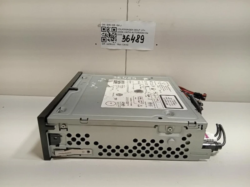 Unità Autoradio 5M0 035 186 J Volkswagen GOLF VI 2009