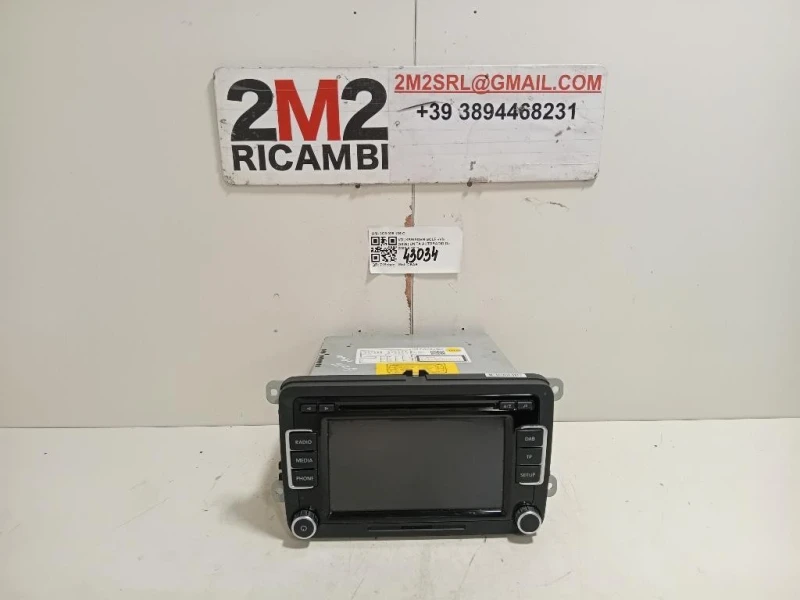 Unità Autoradio 3C8 035 195 G Volkswagen GOLF VI 2009