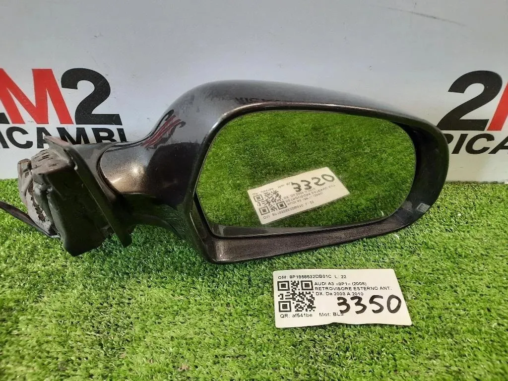 Retrovisore Esterno ANT DX SPECCHIO DX ESTERNO Audi A3 8P1 2008