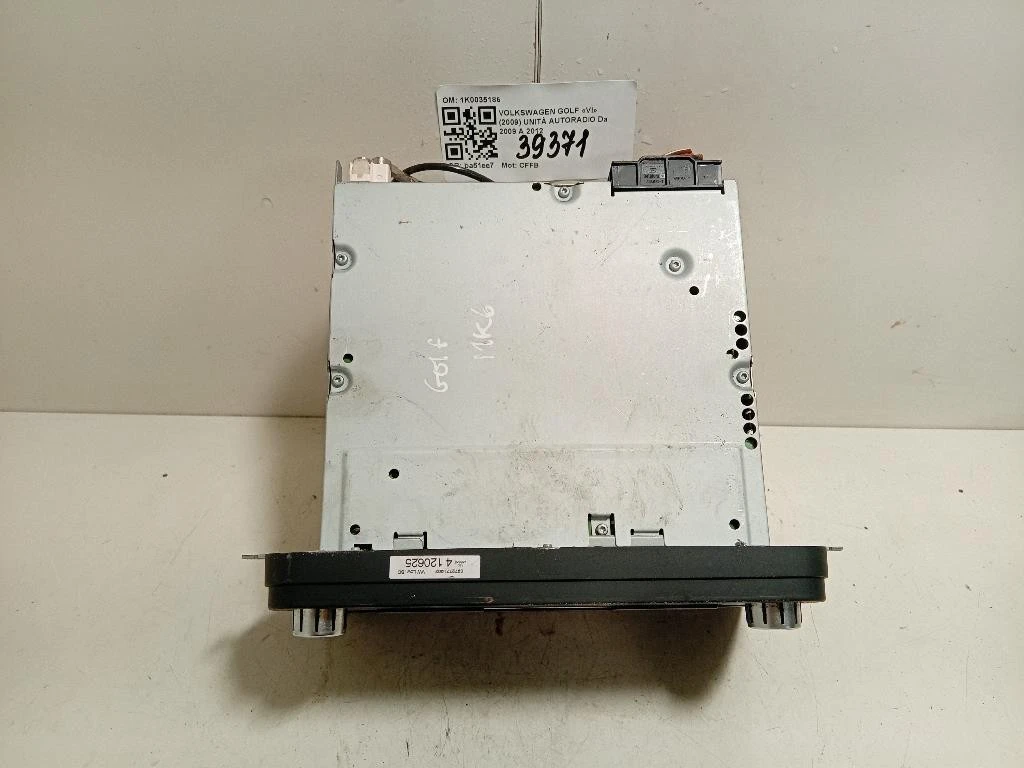 Unità Autoradio 1K0035186 Volkswagen GOLF VI 2009