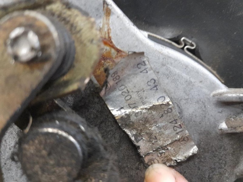 Meccanismo Tergicristallo 1248204342 Mercedes Classe E W124 1985