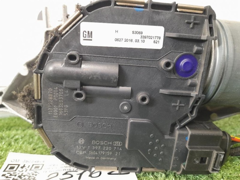 Meccanismo Tergicristallo 39034606 Opel Astra K SW 2016