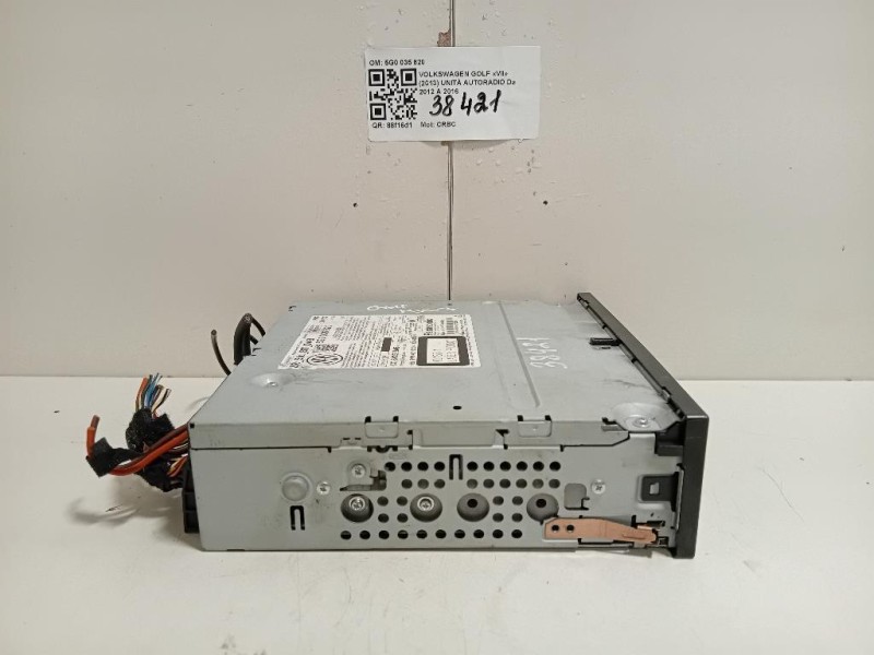 Unità Autoradio 5G0035820 Volkswagen GOLF VII 2013