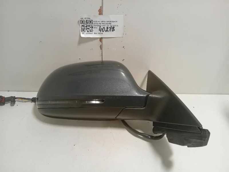 Retrovisore Esterno ANT DX 481506 Audi A3 8PA Sportback 2010