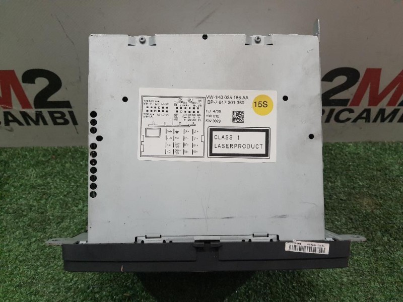 Unità Autoradio 1K0035186AA Volkswagen Passat V 2005