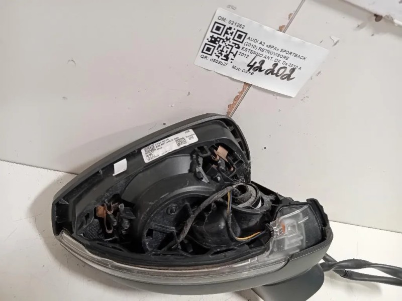 Retrovisore Esterno ANT DX 021262 Audi A3 8PA Sportback 2010