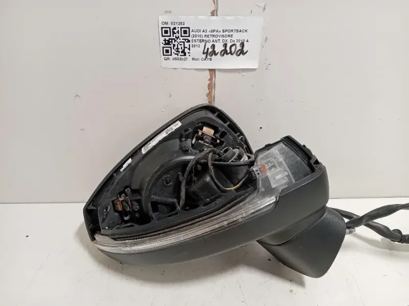 Retrovisore Esterno ANT DX 021262 Audi A3 8PA Sportback 2010
