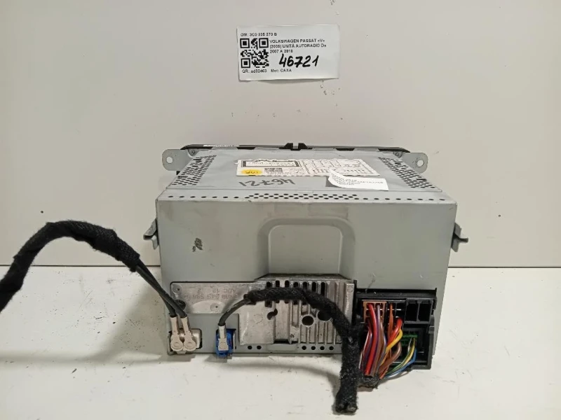Unità Autoradio 3C0 035 270 B Volkswagen Passat V 2005