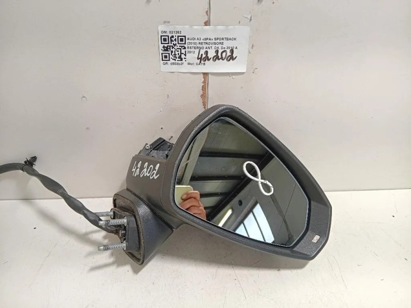 Retrovisore Esterno ANT DX 021262 Audi A3 8PA Sportback 2010