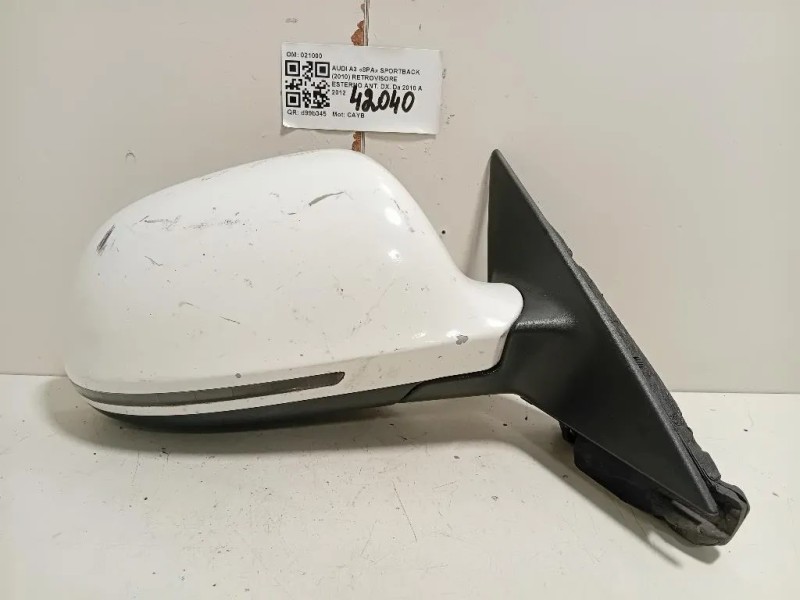 Retrovisore Esterno ANT DX 021000 Audi A3 8PA Sportback 2010