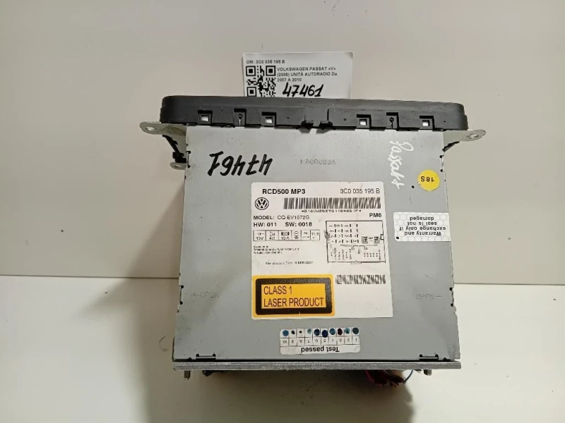 Unità Autoradio 3C0035195B Volkswagen Passat V 2005