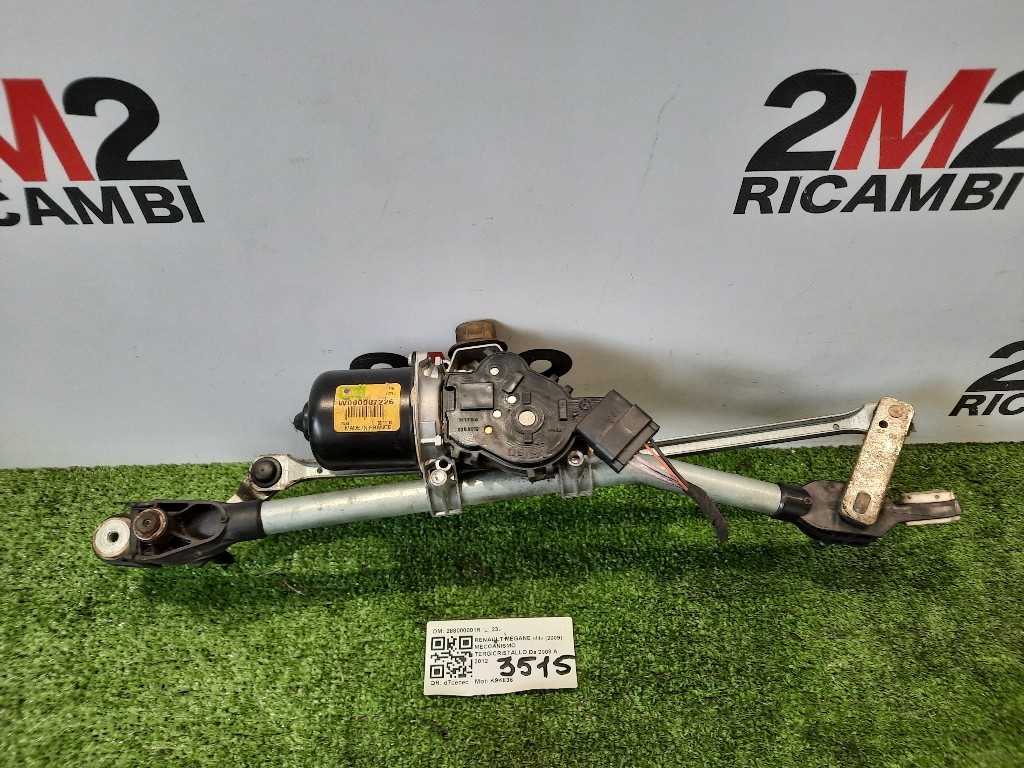 Meccanismo Tergicristallo 288000001R Renault Mégane III 2009