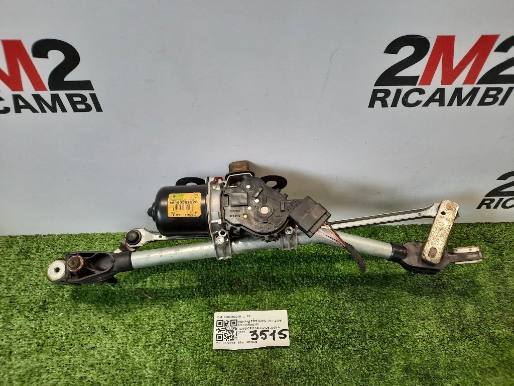 Meccanismo Tergicristallo 288000001R Renault Mégane III 2009