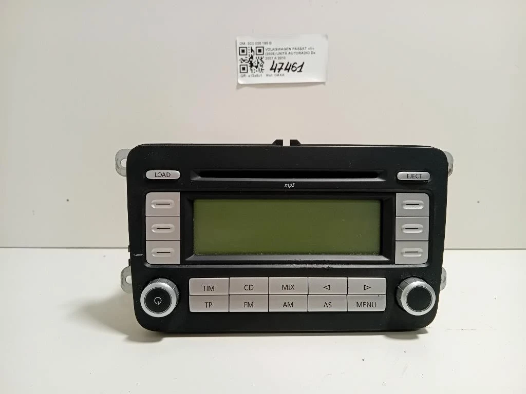 Unità Autoradio 3C0035195B Volkswagen Passat V 2005