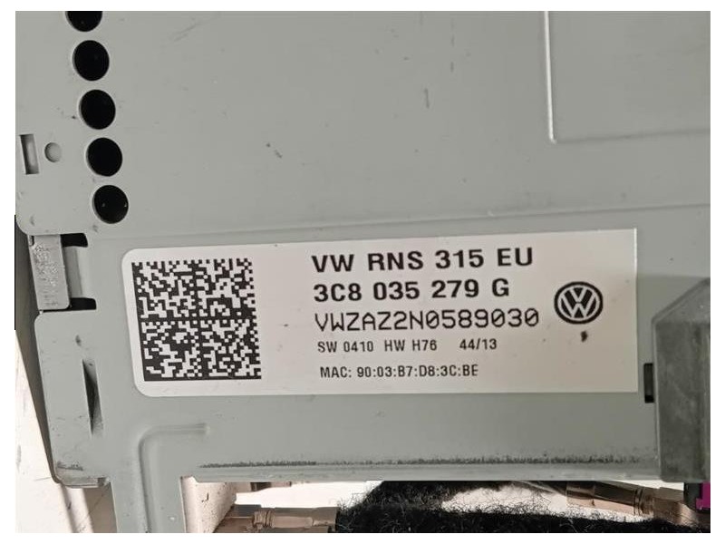 Unità Autoradio 3C8 035 279 G Volkswagen Passat VI Variant 2011