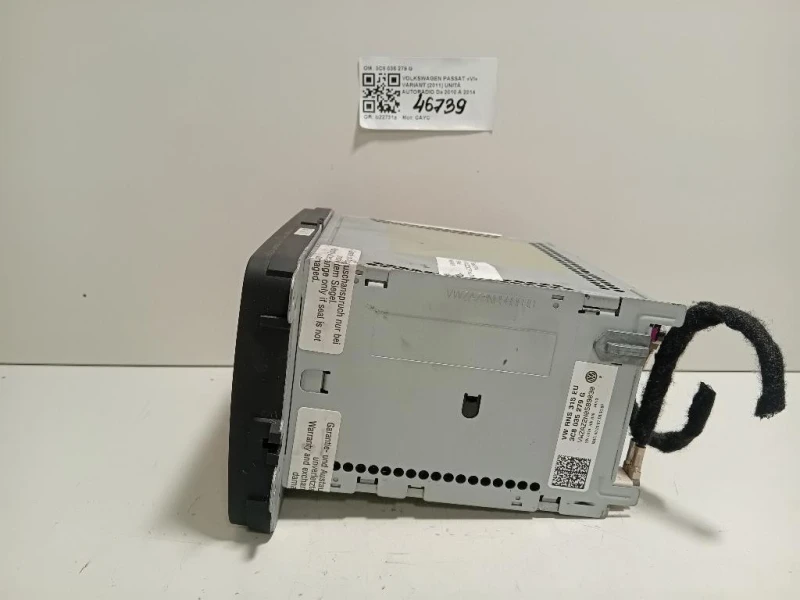 Unità Autoradio 3C8 035 279 G Volkswagen Passat VI Variant 2011