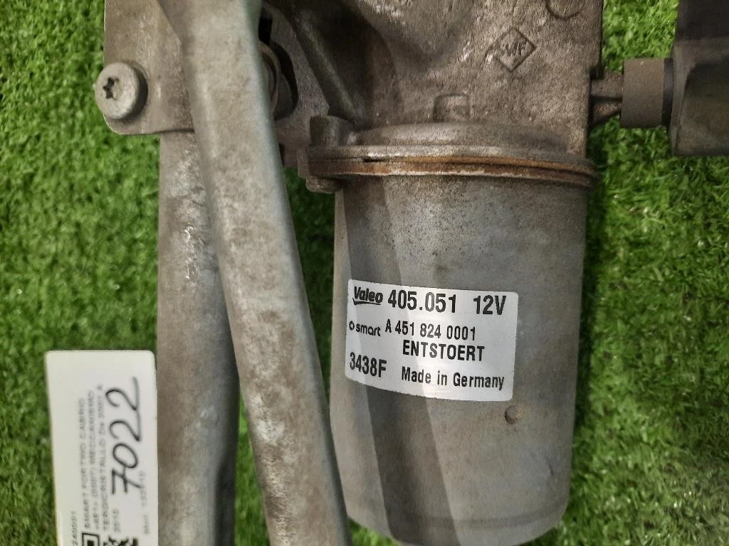 Meccanismo Tergicristallo A4518240001 Smart Fortwo Cabrio 451 2007