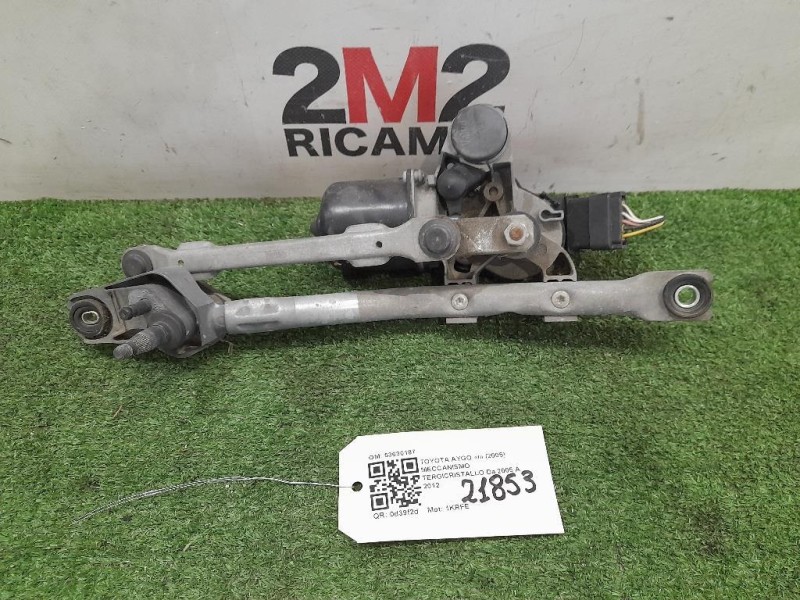 Meccanismo Tergicristallo 53630187 Toyota AYGO I 2005