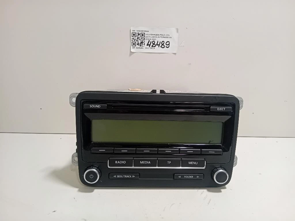 Unità Autoradio 1K0035186AA Volkswagen POLO VII 2017