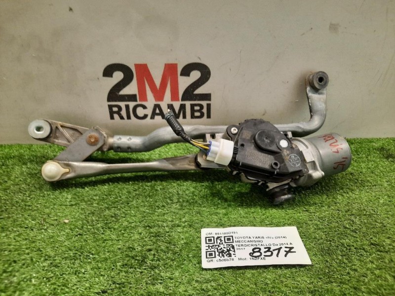 Meccanismo Tergicristallo 851100D191 Toyota Yaris IV 2014