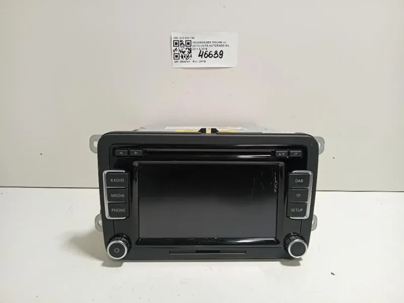 Unità Autoradio 3C8 035 195 Volkswagen Tiguan I 2011