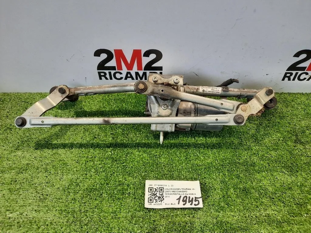 Meccanismo Tergicristallo 1T1955601A Volkswagen Touran II 2007