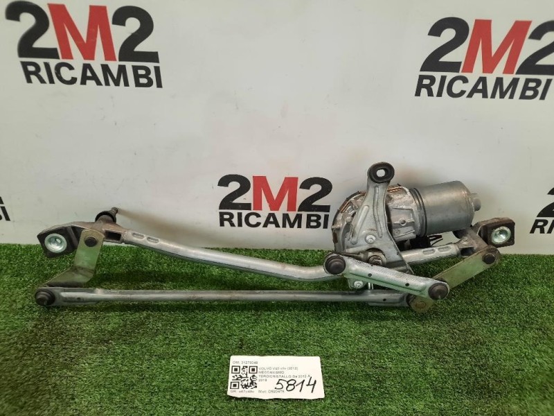 Meccanismo Tergicristallo 31276048 TERGI PARABREZZA Volvo V40 II 2012