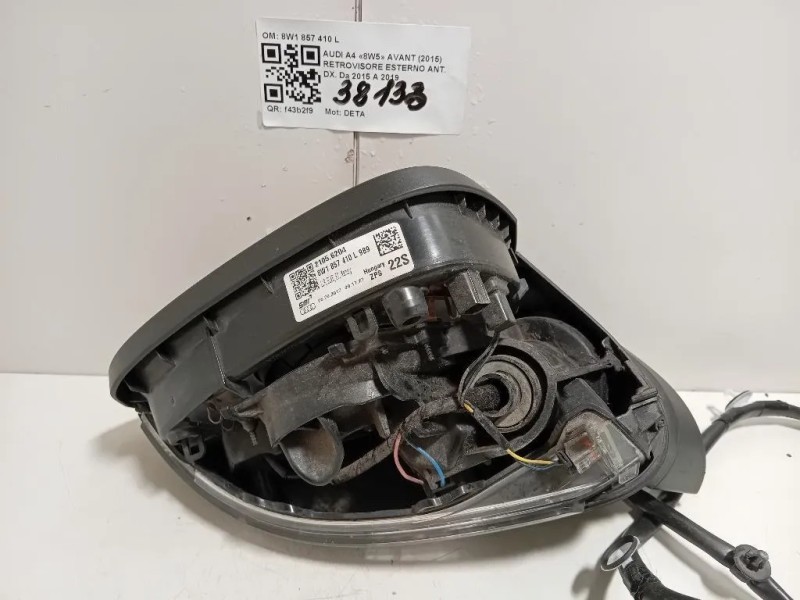 Retrovisore Esterno ANT DX 8W1 857 410 L Audi A4 8W5 Avant 2015