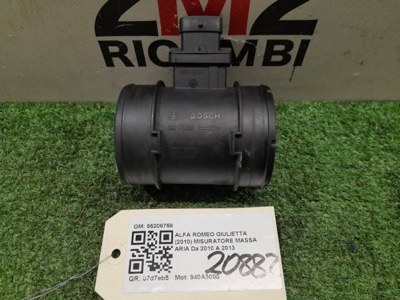 Misuratore Massa ARIA 55206758 Alfa Romeo Giulietta 2010