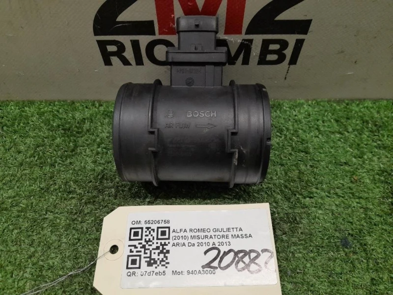 Misuratore Massa ARIA 55206758 Alfa Romeo Giulietta 2010