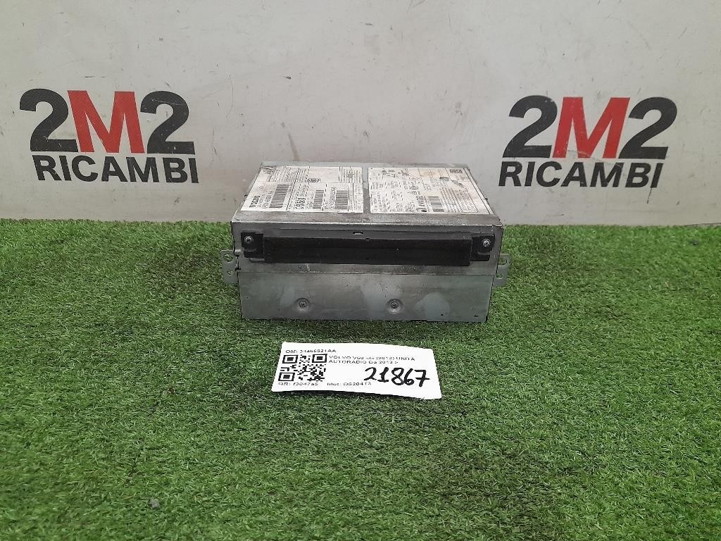 Unità Autoradio 31466821AA Volvo V60 I 2013
