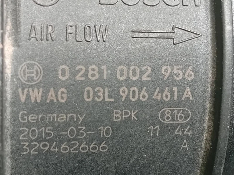 Misuratore Massa ARIA 03L 906 461A Audi A4 8K5 Avant 2008